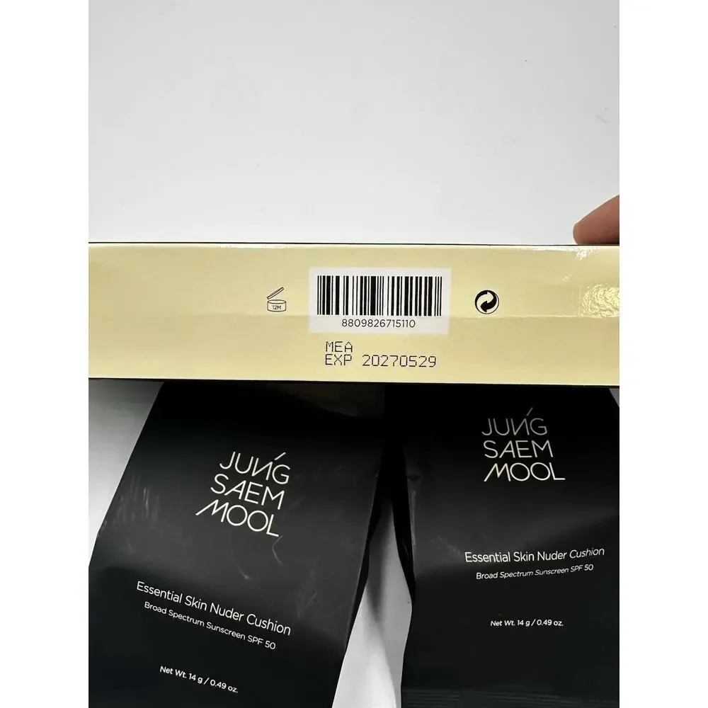 Jung Saem Mool Essential Skin Nuder Cushion Set of 2 Refills 17 Fair Light